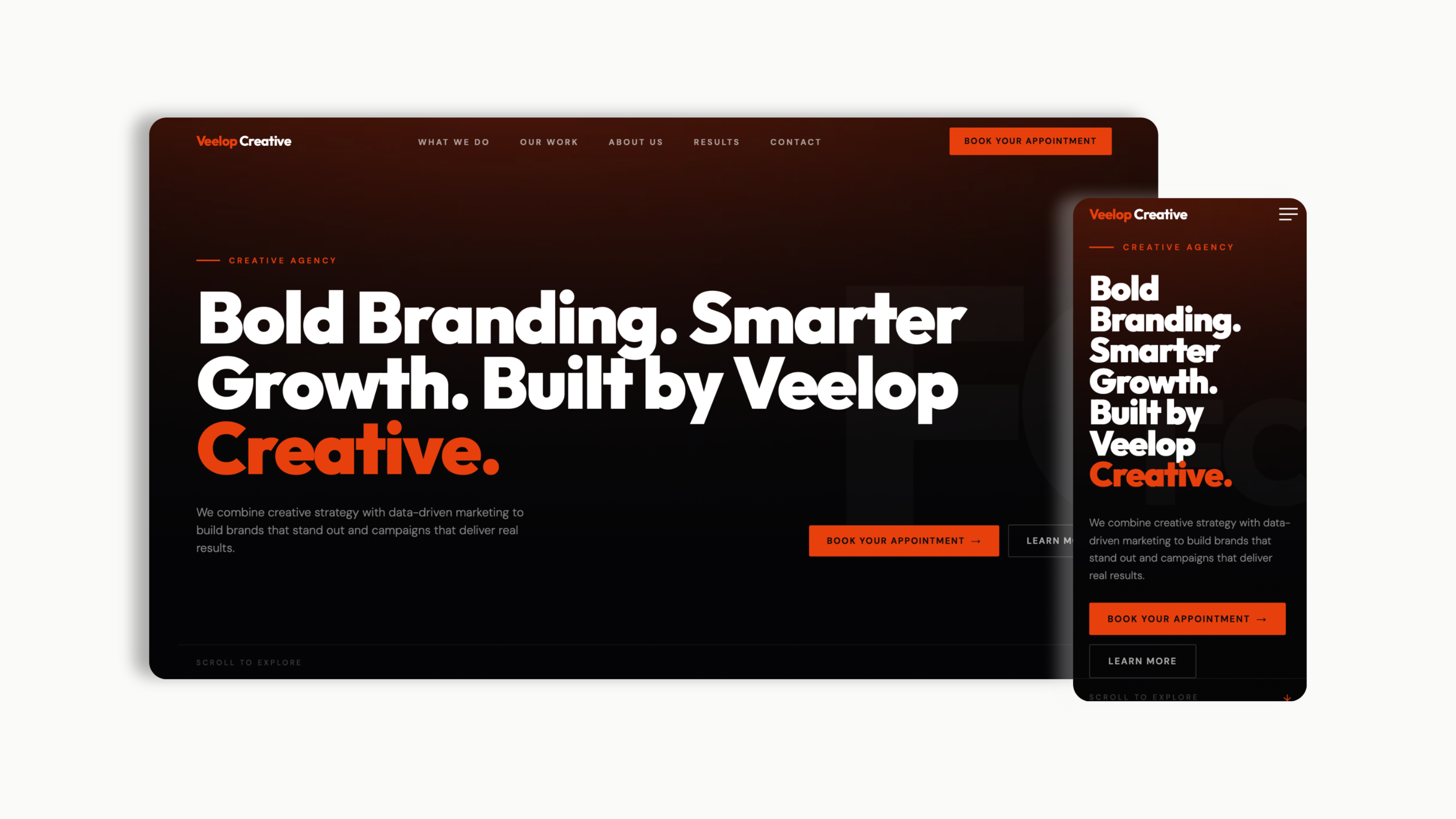 Veelop — Marketing Agency · Branding & Campaign Strategy